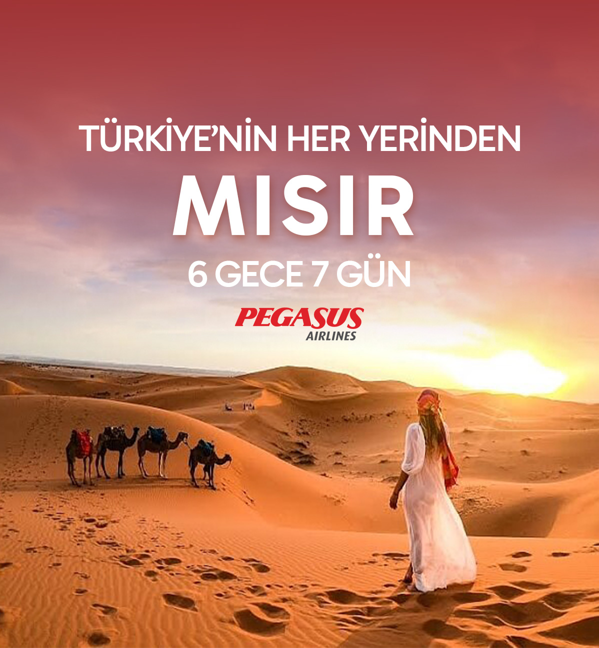 Sharm El Sheikh Çöl ve Mercanların Keşfi Turu Pegasus Havayolları ile 6 Gece Konaklamalı