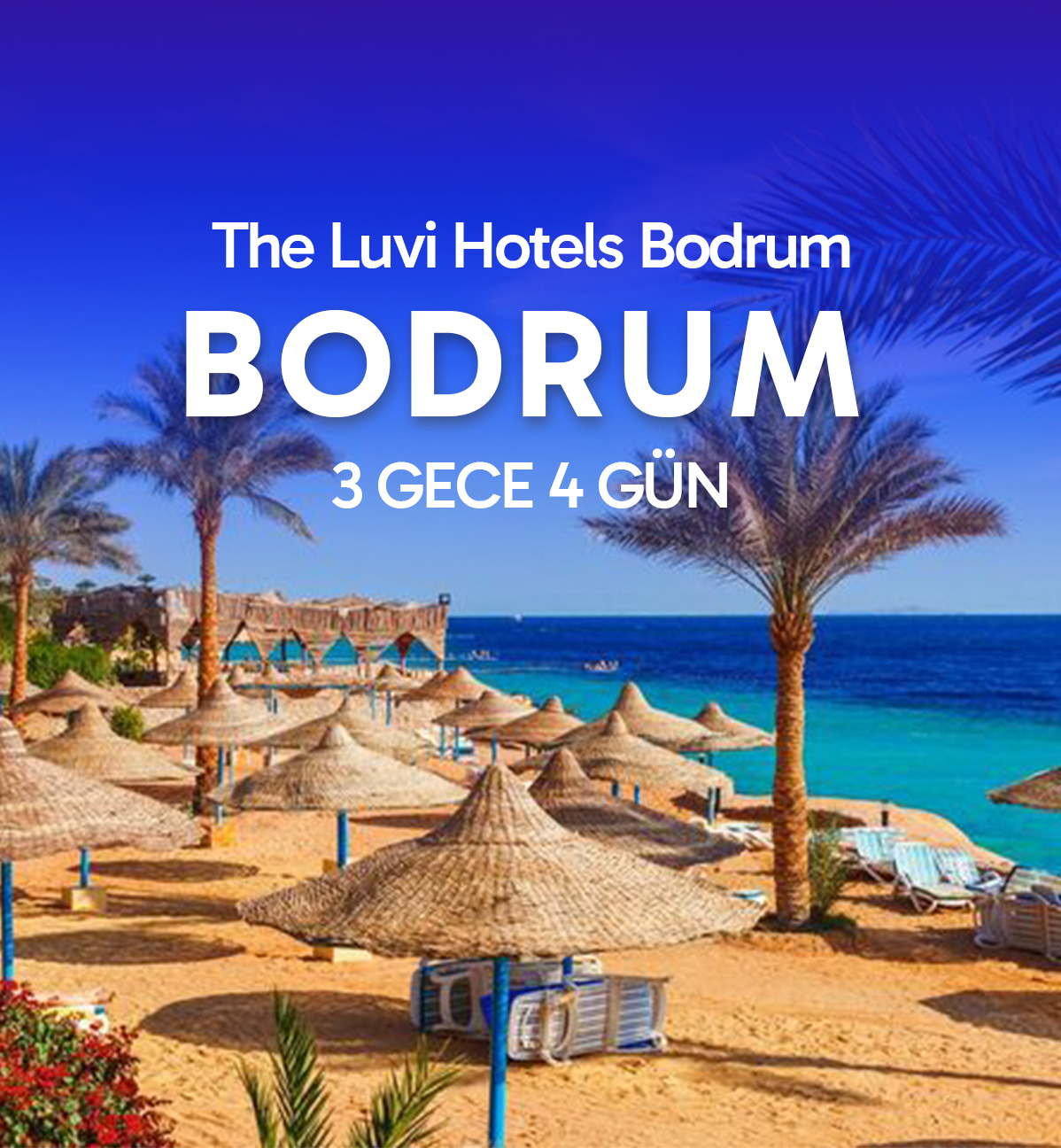 The Luvi Hotels Bodrum | 3 Gece Konaklamalı | İstanbul,Kocaeli,Bursa,İzmir Hareketli